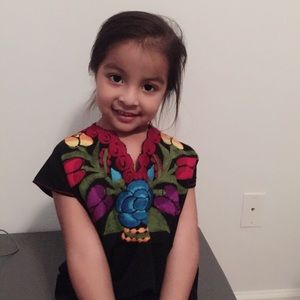 Embroidered girl blouse